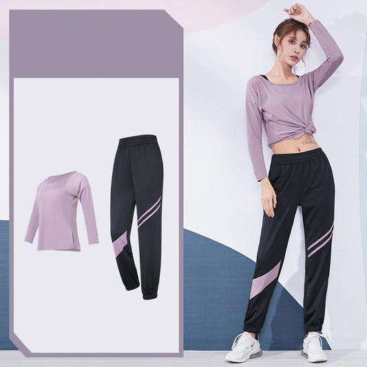 Seamless Women Yoga Set Workout Sportswear Gym Clothing Fitness Long Sleeve Crop Top High Waist Leggings Sports Suits