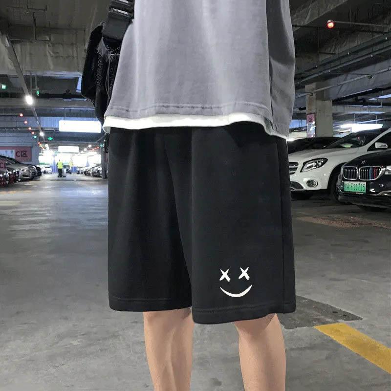 Youth Shorts Ins Sports Casual Style Pants Men's Trend Loose All-match Summer Thin Section Five-point Pants