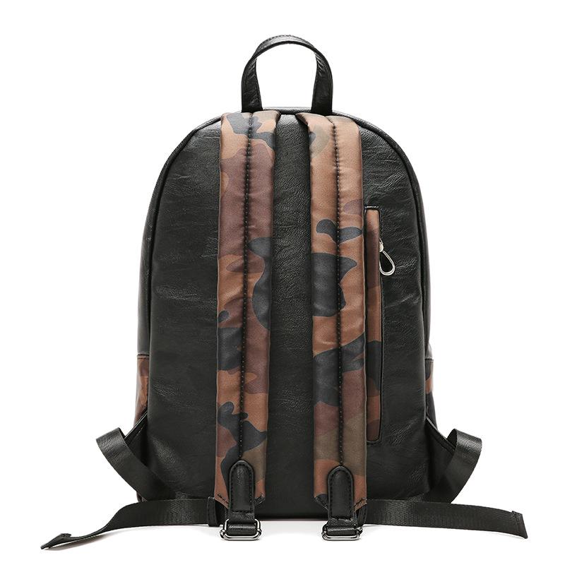 Rivet Shoulder Bag Men Women Camouflage Leopard Waterproof Student Computer Bag Outdoor Travel Bags