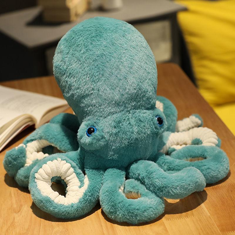 Children's Plush Toys Lovely Simulation Octopus Plush Doll Soft Bed Sleep Doll Pillow Cute Creative Children's Birthday Gift