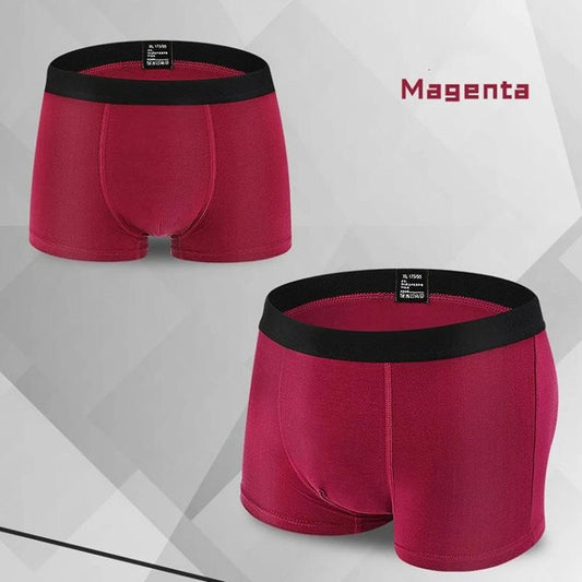 2 Packs Men's Underwear Over Size Extra Large Loose Pants Modal Stretch High Waist Boxer Shorts 5XL Briefs Comfortable Breathable Underpants  Panties