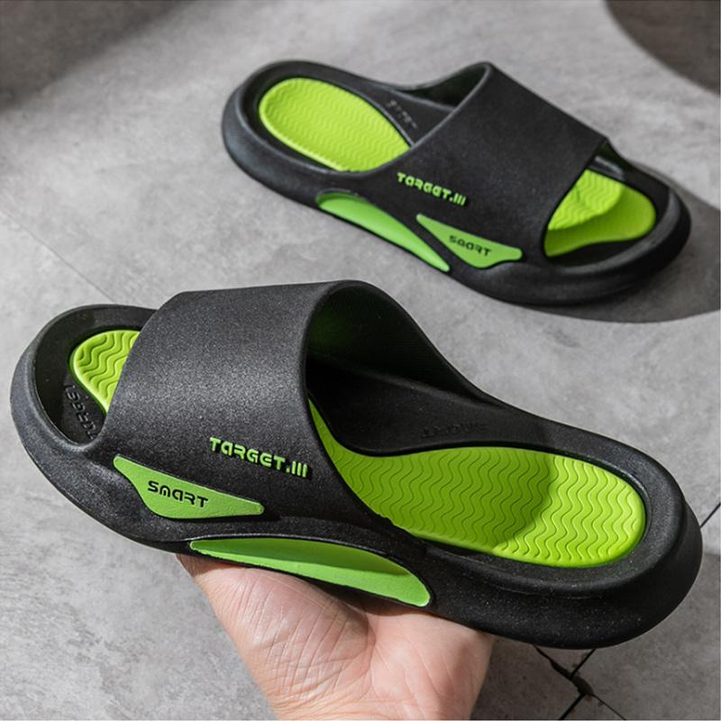 Men's Slippers Summer Outdoor Wear Student Sandals and Slippers Men's Trend Fashion Home with Flip Flops