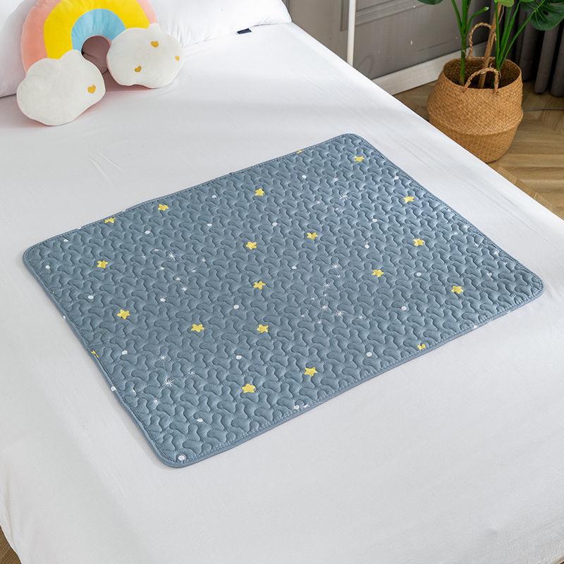 Pure Cotton Aunt Mats Moon Pad Physiothenesis Waterproof Water Wash Baby Urine Pad Leak-proof Fake 50*70cm/ 70 * 100cm/90*160cm