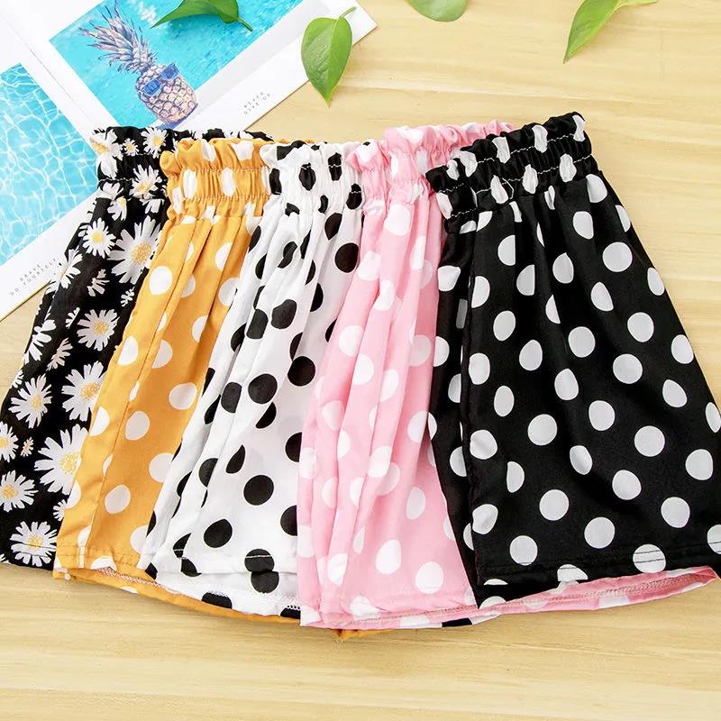 Girls' Shorts Summer Clothes Thin Children's Daisy High Waist All-match Culottes