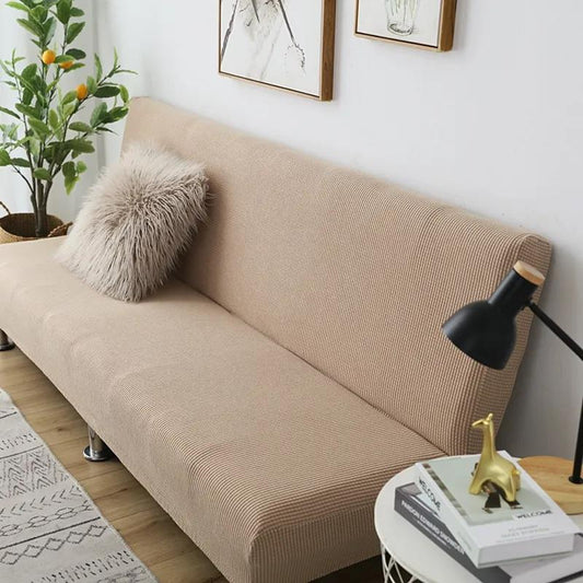 Universal Armless Sofa Bed Cover Folding Modern Seat Slipcovers Stretch Covers Cheap Couch Protector Elastic Futon Spandex Cover