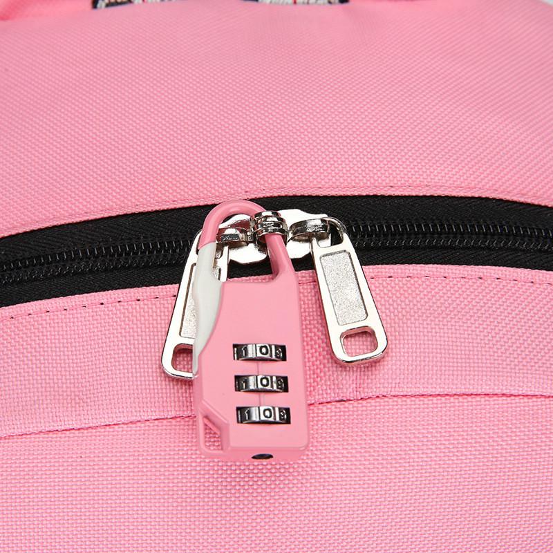 New Casual Backpack Middle School Student Bag Usb Charging Anti-theft Backpack