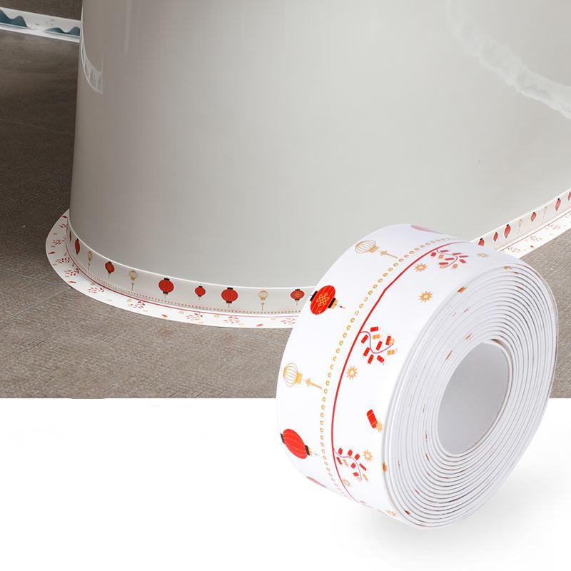 Kitchen Sink Waterproof Sticker Anti-mold Waterproof Tape Bathroom Countertop Toilet Gap Self-adhesive Seam Stickers