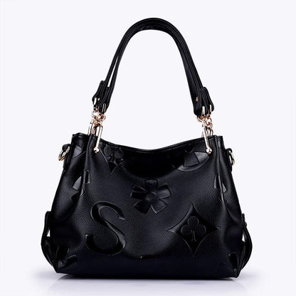 Soft Surface Genuine Leather Women Handbag Crossbody Bags Cowhide Bag High Capacity Adjustable Shoulder Straps