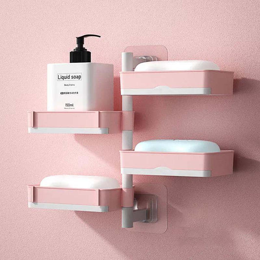 Wall-mounted Home Bathroom Bathroom Soap Box Bathroom Toiletries Storage Box