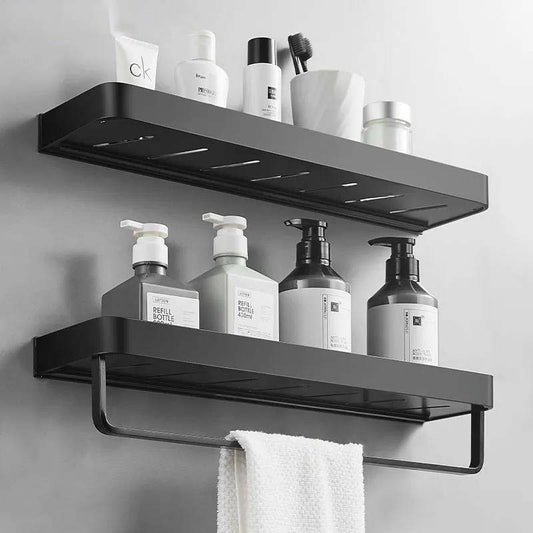 Sanitary Clothing Towel Wall Hookroom Toilet Washtock Cleaner Cosmetic Storage Rack