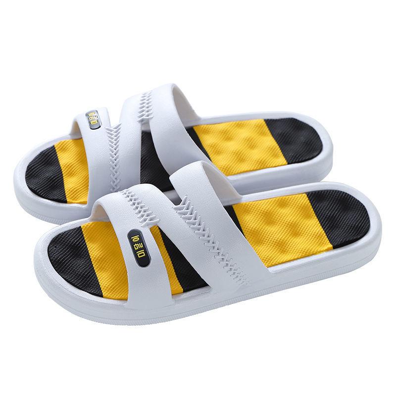 Men's Outdoor Sandals and Slippers for Summer Couples Home Non-slip Thick-soled Sandals Indoor Home Men's Bathroom Women's Slippers