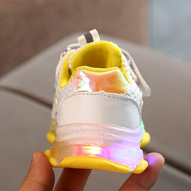 Kids Shoes Luminous Autumn Toddler Boys Glowing Sneakers Child Sports Shoes for Baby Girls Sneaker with Light Running Shoes