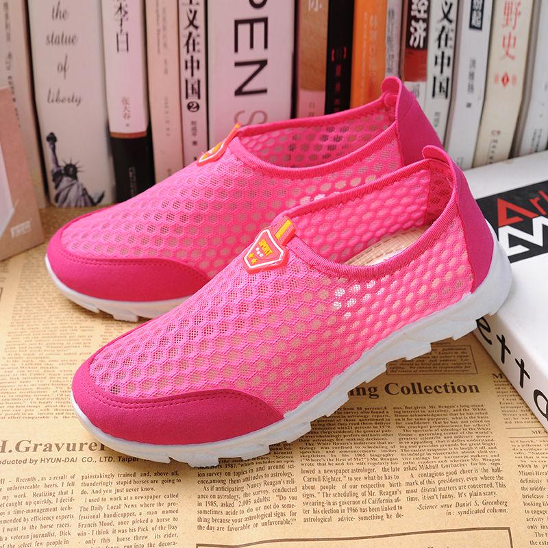 Net Shoes Shoes Women's Shoes Summer Flat Casual Sports Shoes Women