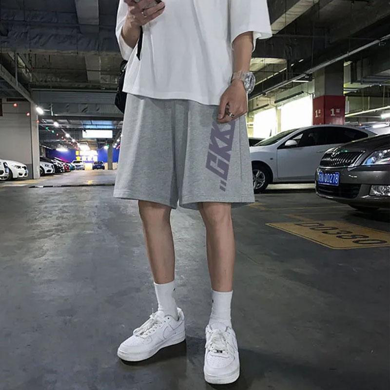 Men's Summer Casual Shorts Loose Sports Breathable Lightweight Five-point Pants Straight All-match Outer Pants