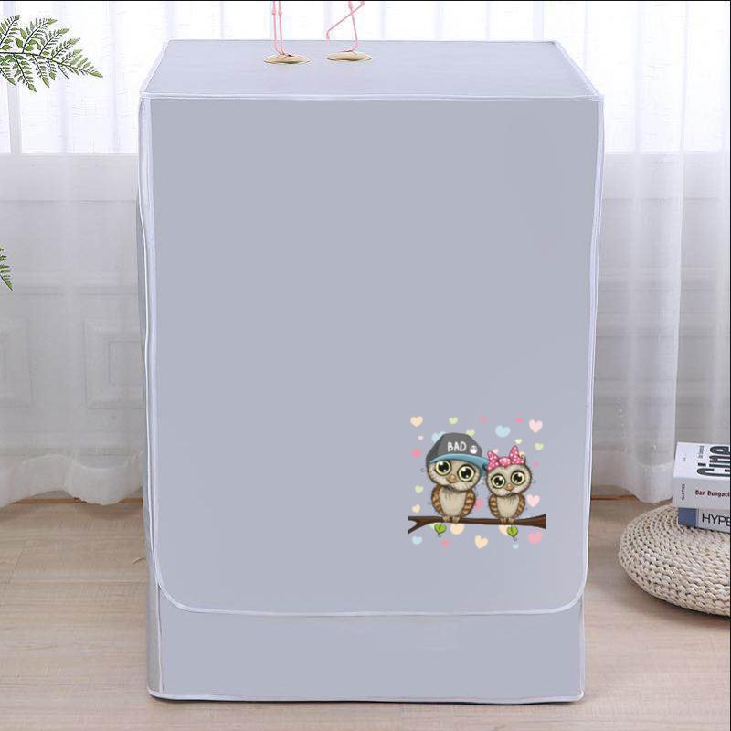 TAutomatic Roller Washer Sunscreen Washing Machine Waterproof Cover Dryer Polyester Dustproof Washing Machine Cover