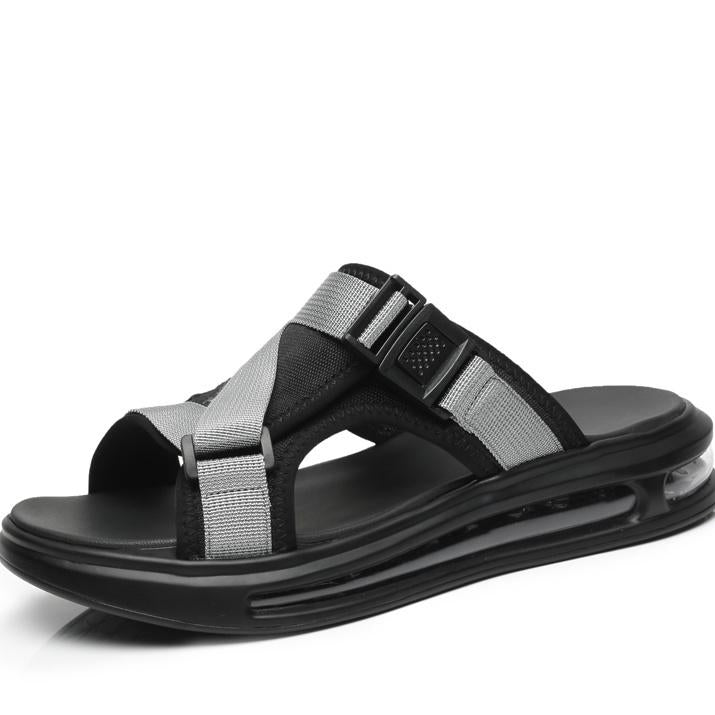 Air Cushion Summer Outdoor Fashion Men's Sandals and Slippers Korean Version of The Trend Students Anti-skid Flip-flop Beach Shoes Men