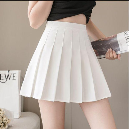 Pleated Skirt Summer Pleated Skirt Women's Design Sense Skirt High Waist A-line Skirt JK Short Skirt