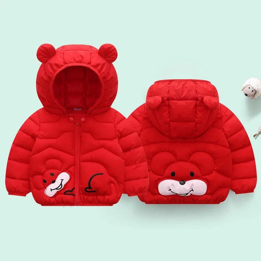 Children's Lightweight Down Padded Jacket Autumn and Winter Boys and Girls Padded Jacket Children's Padded Jacket Hooded Down Jacket