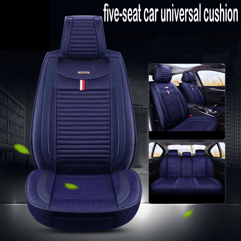 5 seats Universal car seat cover Waterproof Car Seat Cover Universal 9 set Auto Seat Cushion