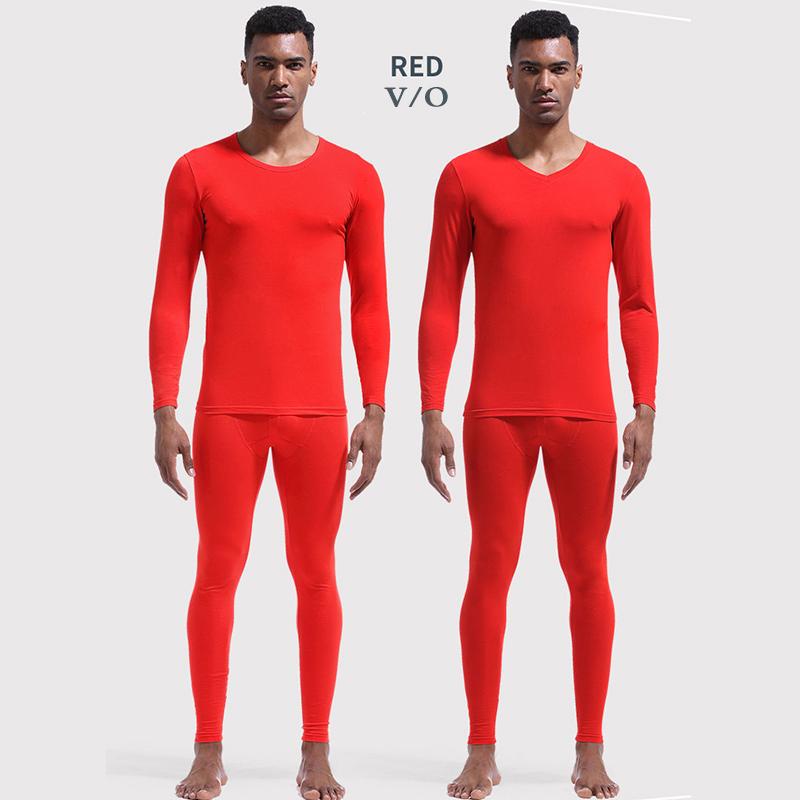 Men Thermal Underwear Male Autumn Clothes Tight Suit Thin Windproof Long Sleeve High Elasticity Slim Tracksuit Wearable Versatile Spring Pajamas Youth