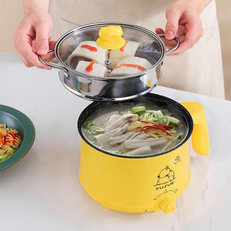 Multi-function Cooking Pot, One Pot, Mini Rice Cooker, Electric Cooker, Electric Skillet, Mini Electric Cooker, Dormitory Non-stick Pan