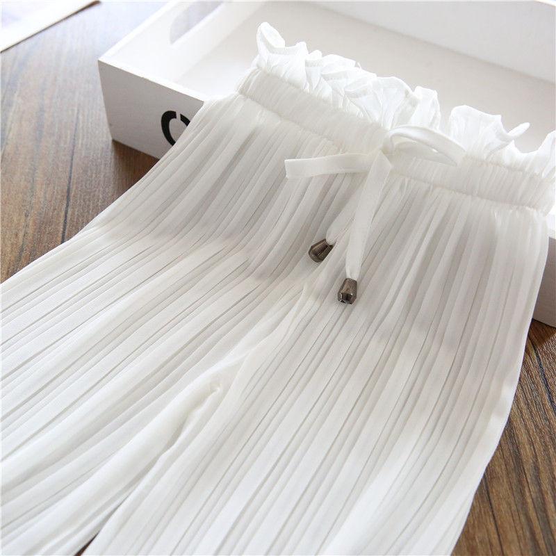 Girls Pants Summer Children's Clothing Loose Thin Summer Children's Fashion Summer Clothes Mosquito Pants Hakama Girls