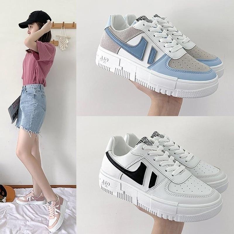 Flats Woman Sneakers Women's Shoes Ladies Casual Breathable Female Vulcanized Shoes Lace Up Woman Comfort Walking Shoes