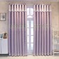 Simple Pastoral Thick Embroidered Curtains, Solid Color Blackout Curtains, Living Room Bedroom Balcony Curtains (150×270cm)