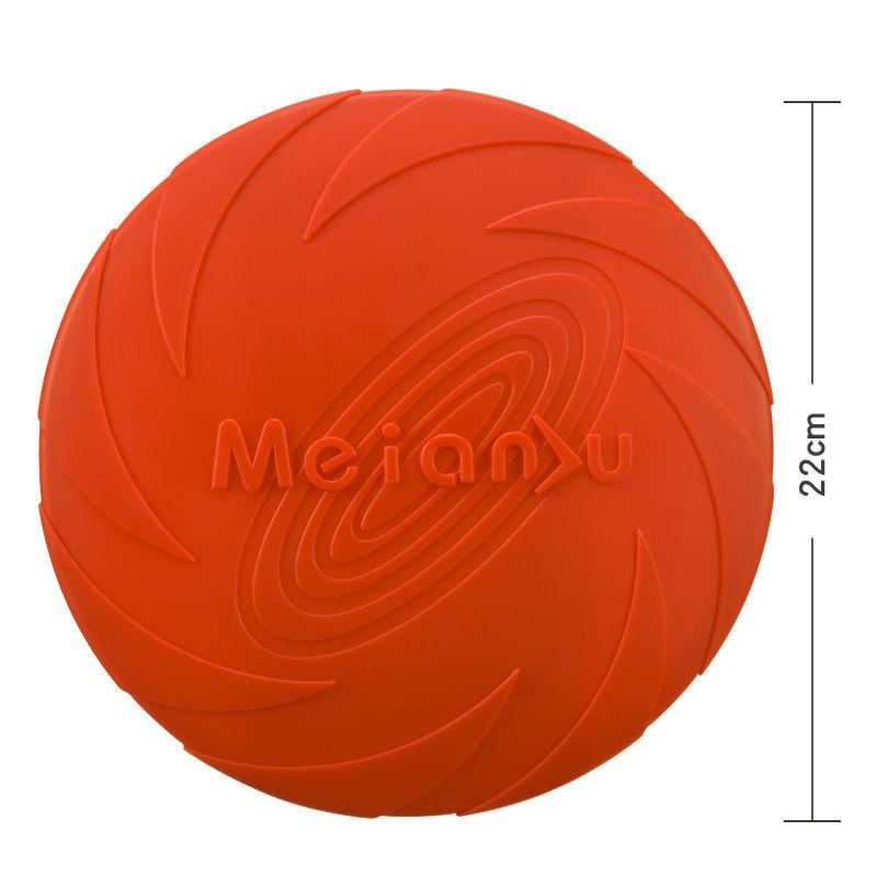 Fashionable Pet Dog Frisbee Pet Toy Frisbee Dog Silicone Resistant Frisbee Floating Training Throwing Toy