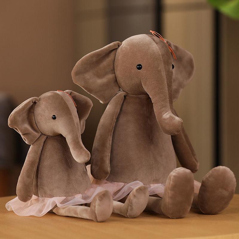 Lovely Elephant Pink Pig Plush Dolls Children Sleeping Plush Dolls Cute Super Soft Children's Birthday Gift