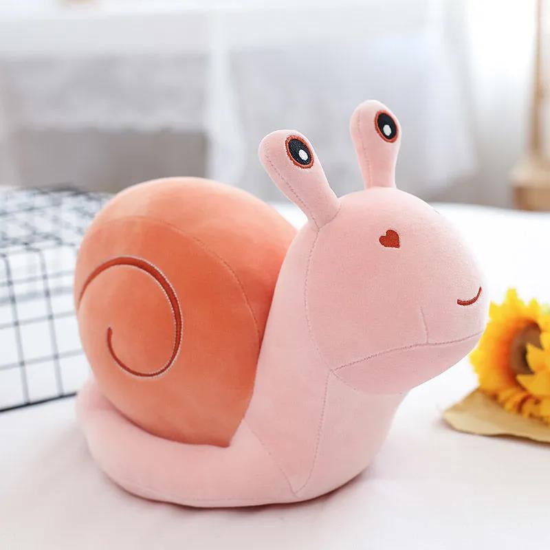 Simulation Snail Doll Snail Plush Toy Children's Favorite Doll Pillow Children's Birthday Gift Cushion Doll