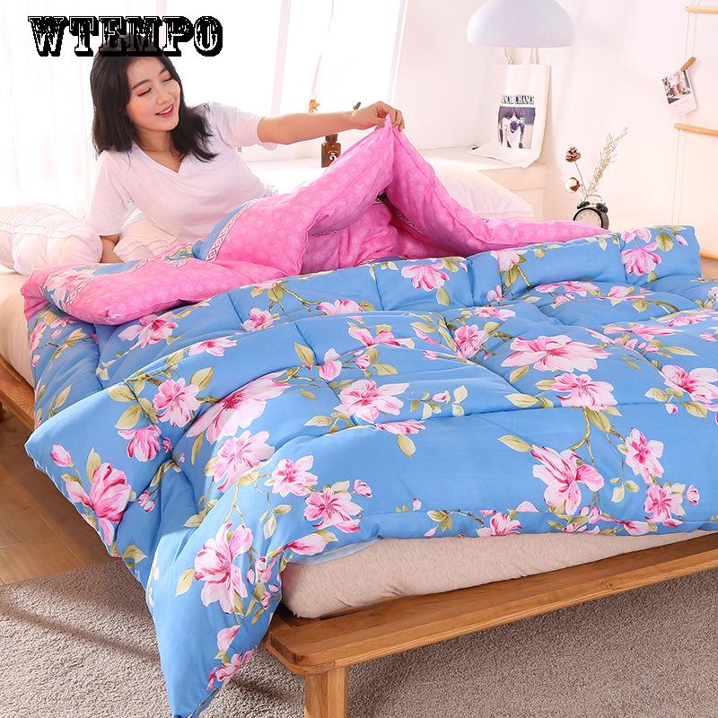 Fashion Thick Warm Student Dormitory Single Double Quilt Winter Core Comfortable Home Bedding