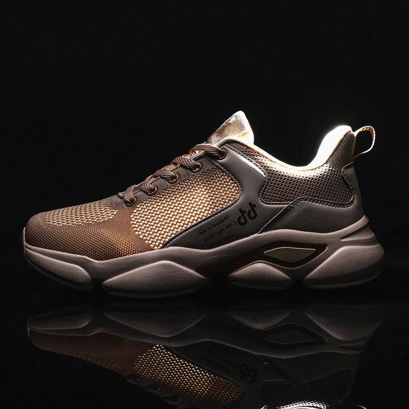 Plus Size 39-44 Men Mesh Sneakers Low-top Running Deodorant Basketball Shoes Non-slip Comfortable Wear-resistant Sports Shoes