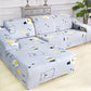 Magic Sofa Cover Stretchable Elastic Sectional Sofa Cover L-shape Sofa Cover 1/2/3/4 Seat Couch Cover