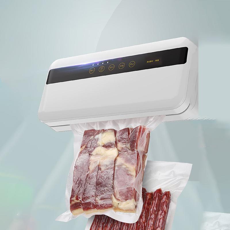 Best Food Vacuum Sealer 220V/110V Automatic Commercial Household Food Vacuum Sealer Packaging Machine Include 10Pcs Bags