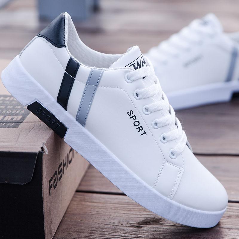 Men's Shoes Spring Breathable White Shoes Men's Shoes Men's Sports Casual Shoes Fashion Trend Sneakers