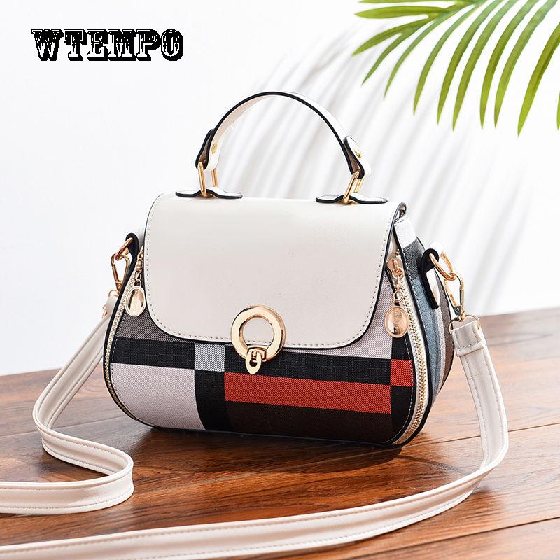 Brand Trendy Wild Handbags Fashion Printing Handbags Shoulder Bag Messenger Bag