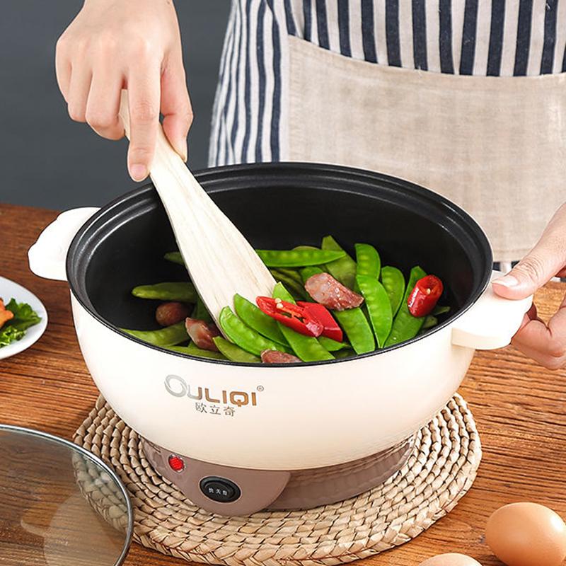 Multifunctional Electric Cooker Student Dormitory Electric Frying Pan Nonstick Household