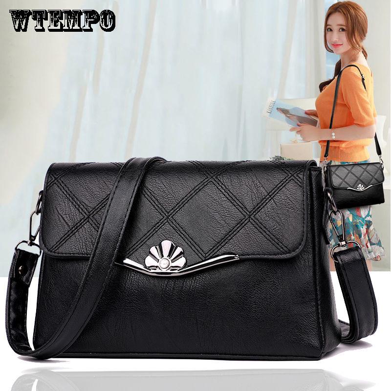 Cosmetic Bag Shoulder Bag Ladies Bag Fashion Messenger Bag Soft Leather Bag