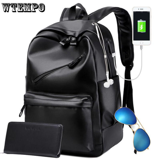 USB Charging Anti theft Waterproof Travel Men Backpacks Bags Casual Business Laptop Backpack