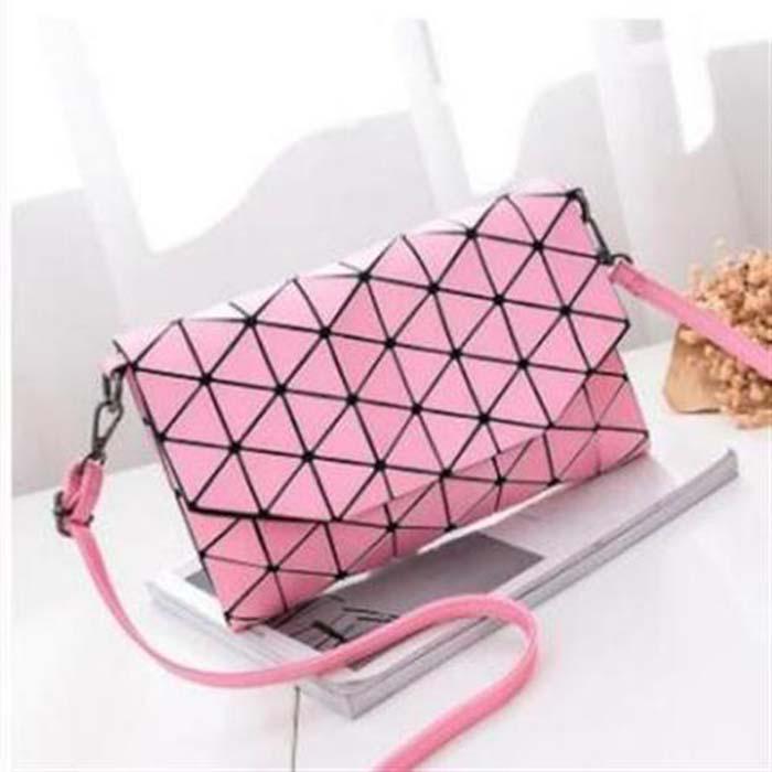 Bags for Women Makeup Bag Geometric Rhombic Clutch Sequins Can Diagonal Storage Women Bags