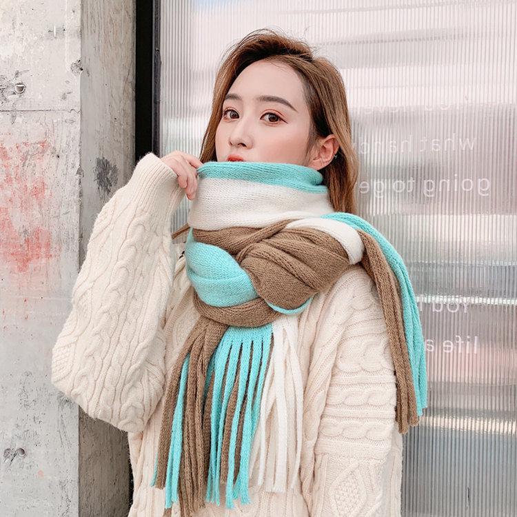 Winter warm scarf Christmas gift Woman Trend Wild Shawl scarf Long section scarf Birthday present