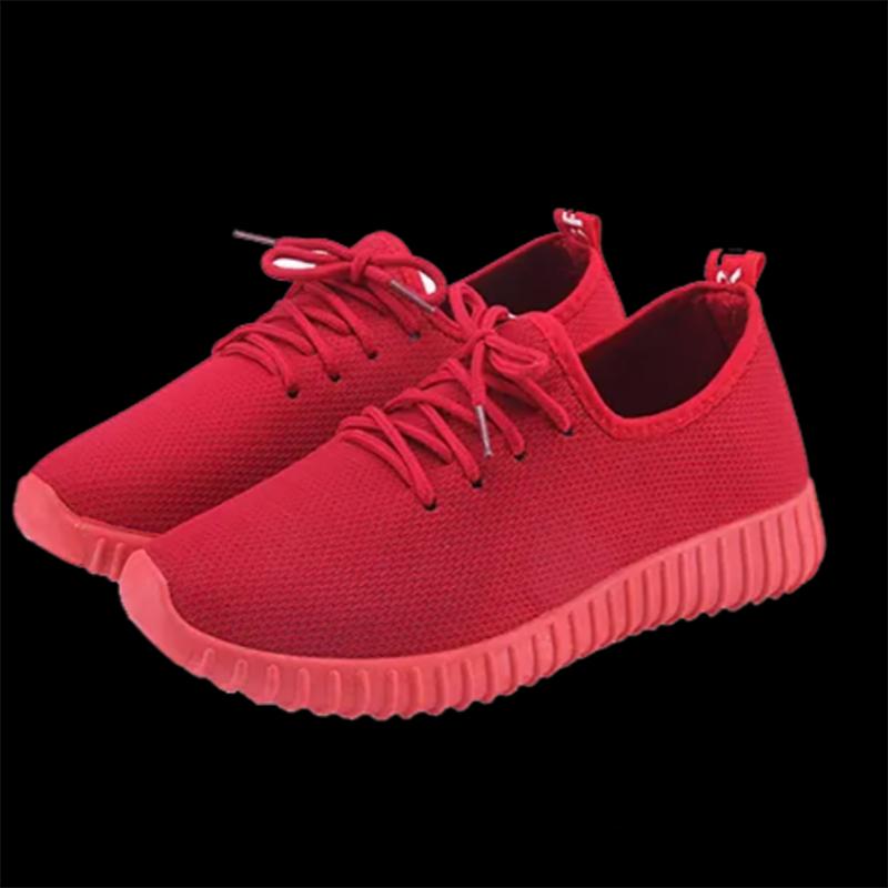 Cloth Shoes Women's Autumn and Winter Plus Velvet Cotton Shoes Flat Single Shoes Wild Mother Shoes Warm Sports Shoes