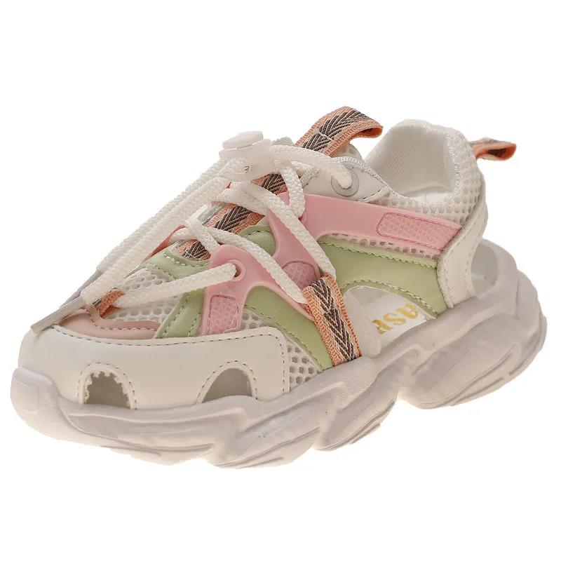 Girls Casual Shoes Light Mesh Sneakers Kids Summer Children Autumn Tenis Cute Sport Female Running