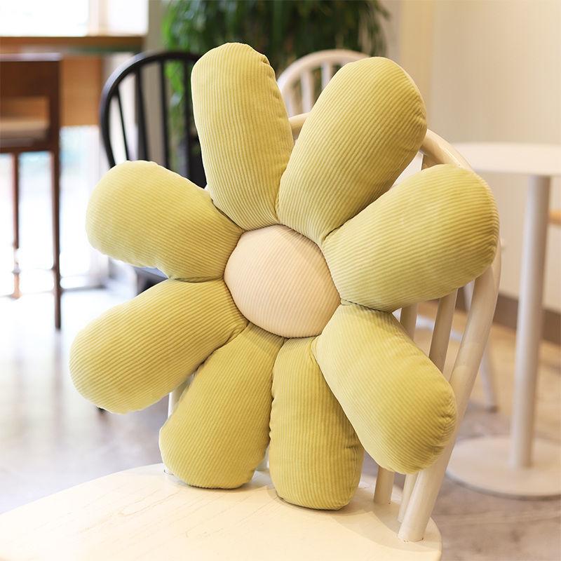 Petals Zipper Cute Doll Lovely Flower Pillow Soft Pillow Plush Toy Bed Sleeping Pillow Kids Doll Gift