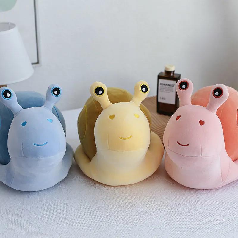 Simulation Snail Doll Snail Plush Toy Children's Favorite Doll Pillow Children's Birthday Gift Cushion Doll