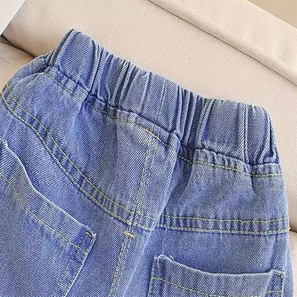 Children's Summer Shorts Children's Boys' Jeans Boys' Summer Ripped Pants Casual Children's Pants