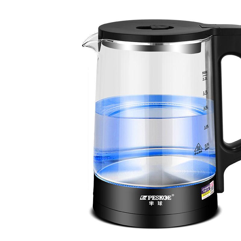 Insulation Glass Electric Kettle Kettle Household Stainless Steel Kettle Health Tea Kettle Large Capacity