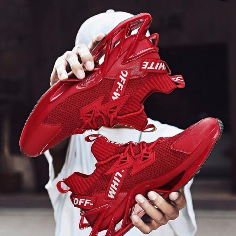 Men's Basketball Shoes Mesh Breathable Running Shoes Fashion Versatile Men's Shoes