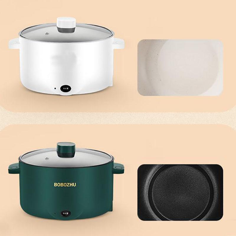 Electric Cooker Household Dormitory Pot Multifunctional Integrated Electric Wok Electric Skillet Cooking Electric Cooker Non-stick Pan